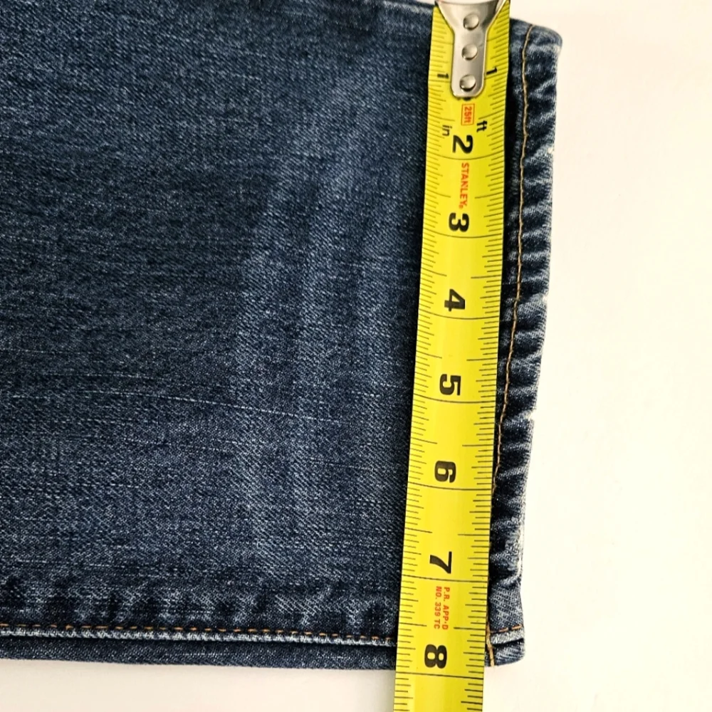 Polo Ralph Lauren Mens Hampton Straight Leg 35x32 Medium Distressed Wash